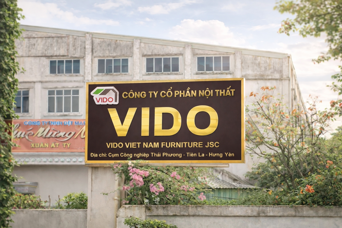 VIDO Vietnam Furniture is Now Officially on Google Maps: Connecting Global Importers directly to Our Thai Binh Factory VIDO Vietnam Furniture Chính Thức Có Mặt Trên Google Maps: Kết Nối Trực Tiếp Khách Hàng Quốc Tế Đến Nhà Máy Tại Thái Bình
